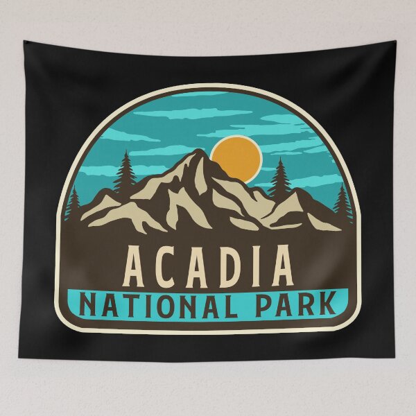 Item preview, Acadia National Park-Vintage designed and sold by Nature-spirit.