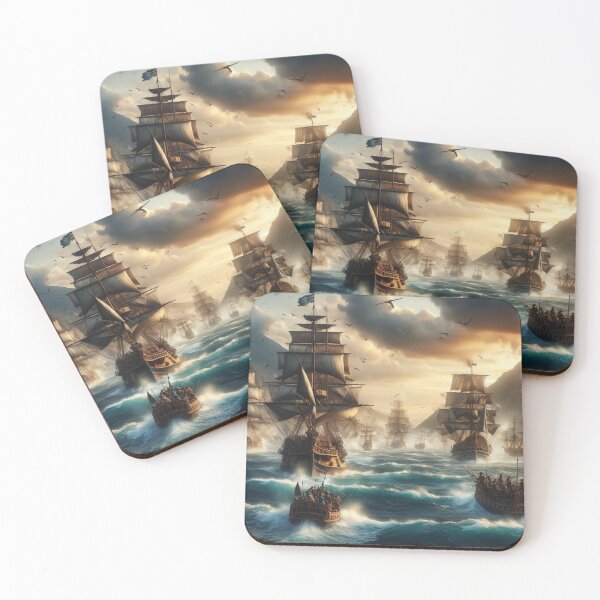 Item preview, Fighting Pirates On The Caribbean Sea.  Number 5 designed and sold by fredgarden8.