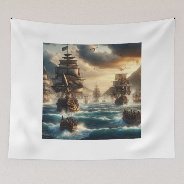 Item preview, Fighting Pirates On The Caribbean Sea.  Number 5 designed and sold by fredgarden8.