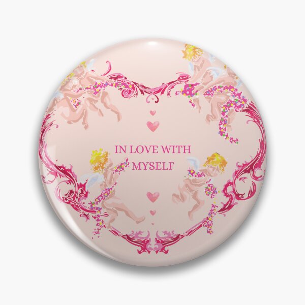Item preview, In love with myself Playful angel girly y2k design designed and sold by TheLocoShop.