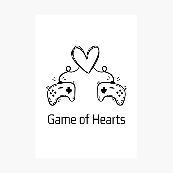 Item preview, Game of hearts designed and sold by Nikki Krishna.