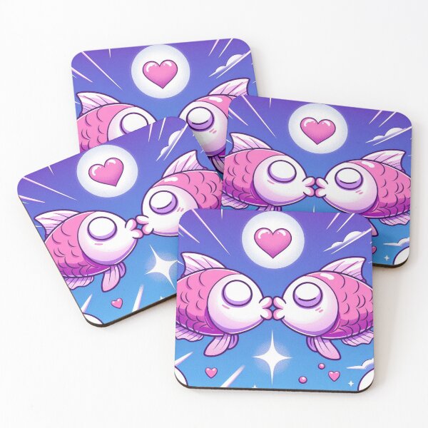 Item preview, Underwater Love Valentine's Day designed and sold by TaPaVu.