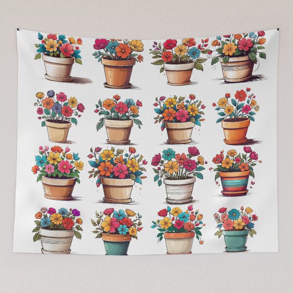 Aperçu de l'œuvre Fleurs de jardin urbain créée et vendue par Andreas M. Mueller.