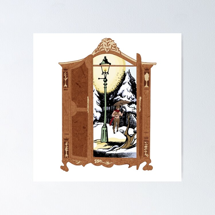 Narnia wardrobe Sticker
