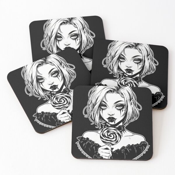 Item preview, Girl with a Lollipop designed and sold by GrimAttire.