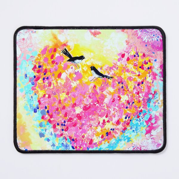 Item preview, Heart with Wagtails designed and sold by CateJacobs.
