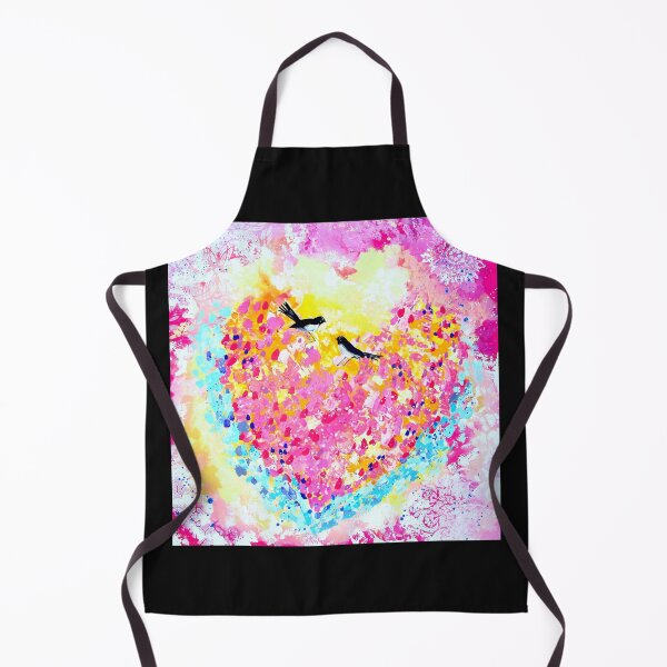 Item preview, Heart with Wagtails designed and sold by CateJacobs.