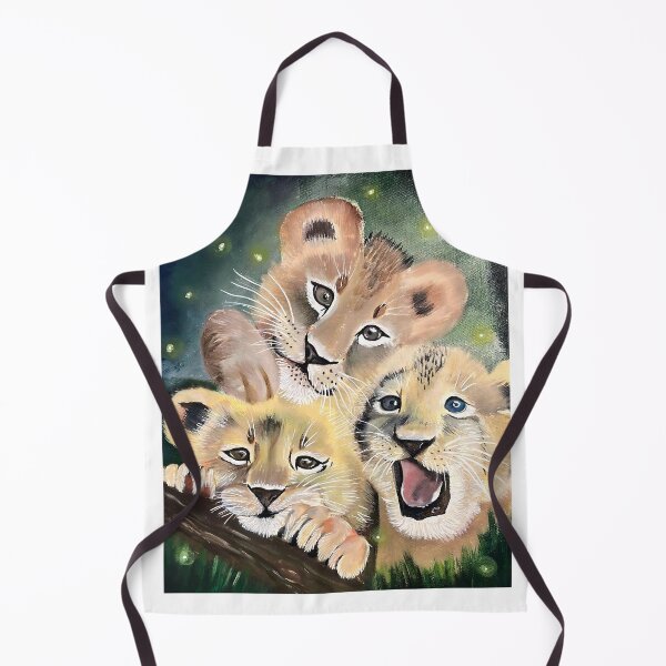 Item preview, Three little lions designed and sold by Marcia  Shiono.