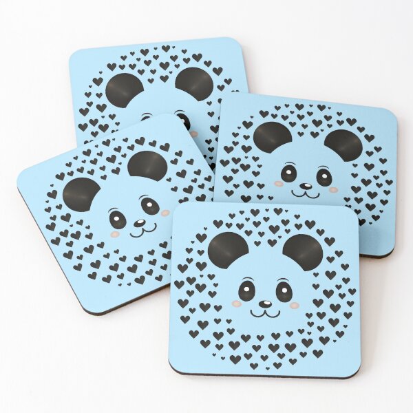 Aperçu de l'œuvre Adorable motif rond de panda. créée et vendue par Pati-Design.