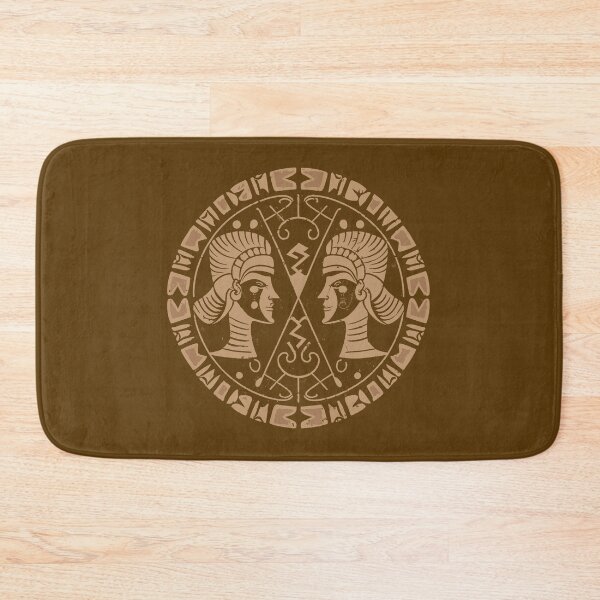 Item preview, The Twins' Tangled Whispers: A Cuneiform Gemini Alternate Version designed and sold by SorryFrog.
