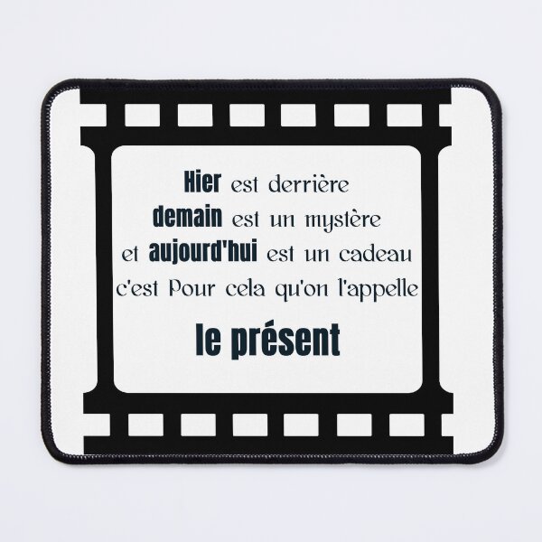 Item preview, Movie quote about the present designed and sold by Cover77.
