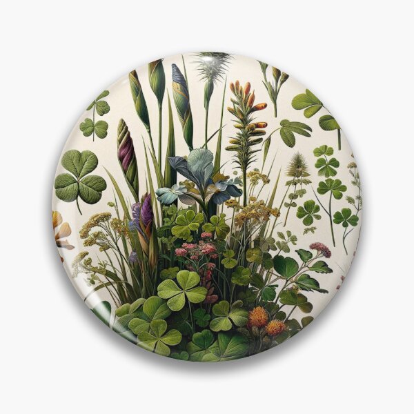 Item preview, Native Irish Flowers Botanical Print designed and sold by ArtfulMiller.