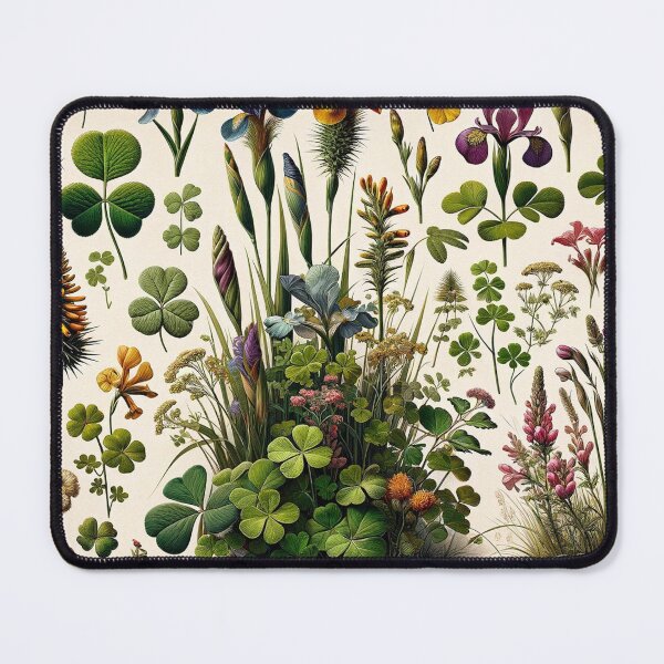 Item preview, Native Irish Flowers Botanical Print designed and sold by ArtfulMiller.