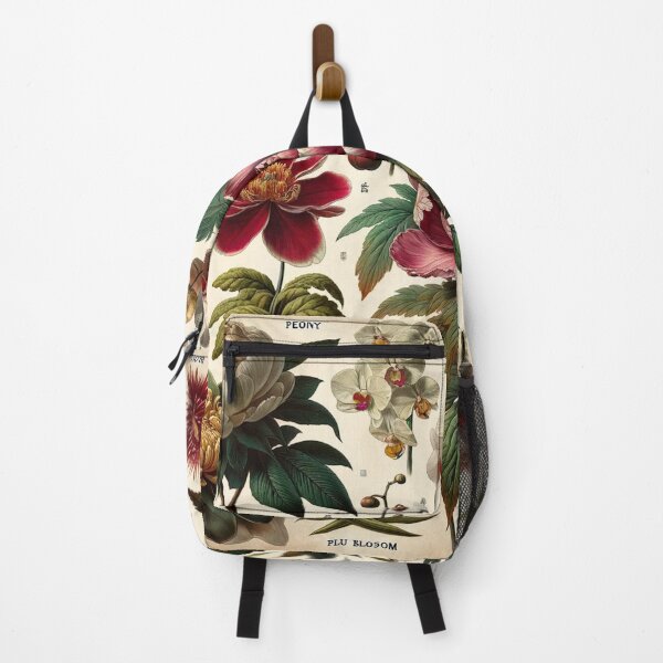 Item preview, Native Chinese Flowers Botanical Plant Artwork designed and sold by ArtfulMiller.