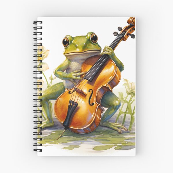 Item preview, Cello Crooner: The Frog Virtuoso designed and sold by dungeonwarriors.