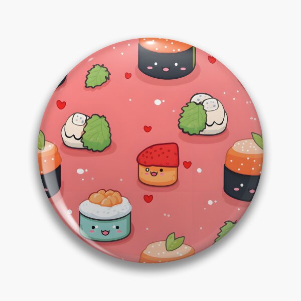 Item preview, Shushi Lover Seamless pattern (Japanese Food) designed and sold by SeamlessHub4289.