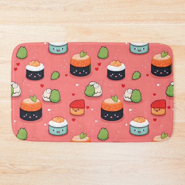 Item preview, Shushi Lover Seamless pattern (Japanese Food) designed and sold by SeamlessHub4289.