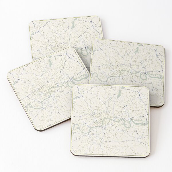 Item preview, London UK City Map - Hand-Drawn designed and sold by StylishStacks.