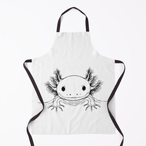 Item preview, Line Art: Axolotl designed and sold by CreativeSparkzz.