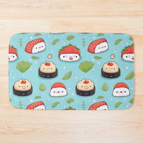 Item preview, Shushi Lover Seamless pattern (Japanese Food) designed and sold by SeamlessHub4289.
