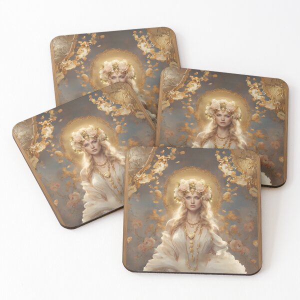 Item preview, Demeter the goddess Greek mythology myth art drawing design designed and sold by TheLocoShop.