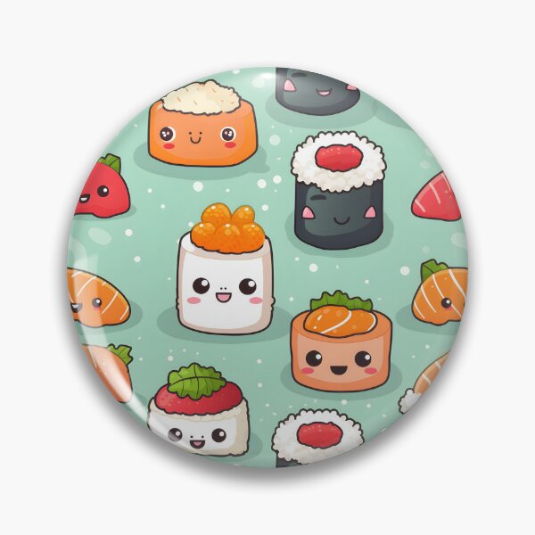 Item preview, Shushi Lover Seamless pattern (Japanese Food) designed and sold by SeamlessHub4289.