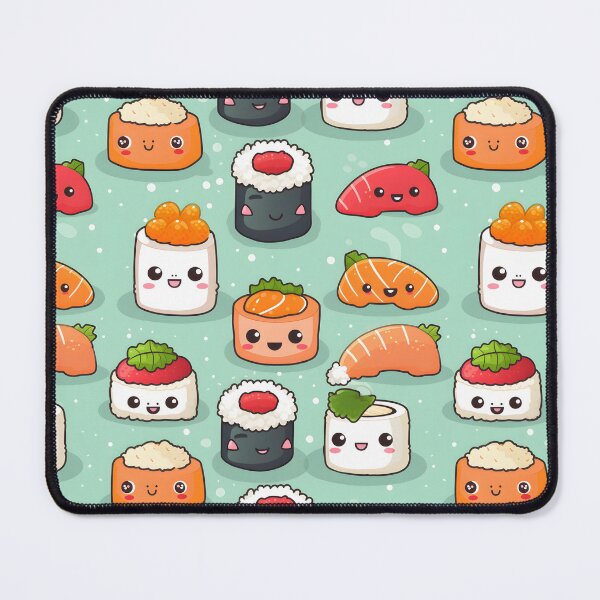 Item preview, Shushi Lover Seamless pattern (Japanese Food) designed and sold by SeamlessHub4289.