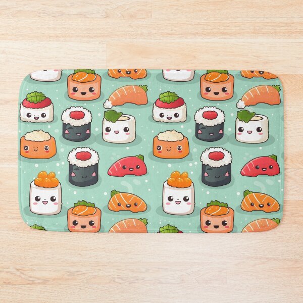 Item preview, Shushi Lover Seamless pattern (Japanese Food) designed and sold by SeamlessHub4289.