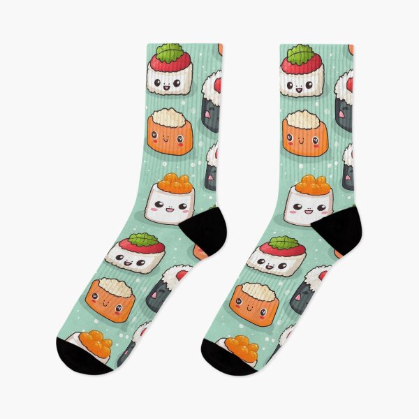 Item preview, Shushi Lover Seamless pattern (Japanese Food) designed and sold by SeamlessHub4289.