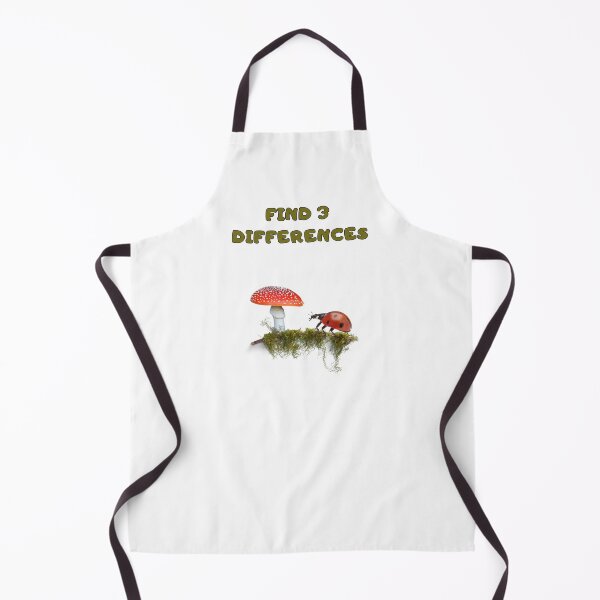 Item preview, Find 3 Differences Fly Agaric Mushroom and a Ladybird Funny Essential T-shirt designed and sold by MAGness.