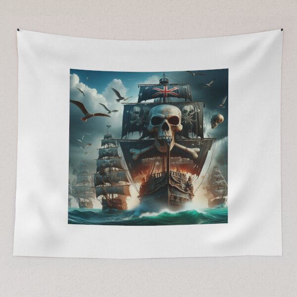 Item preview, Fighting Pirates On The Caribbean Sea.  Number 8 designed and sold by fredgarden8.