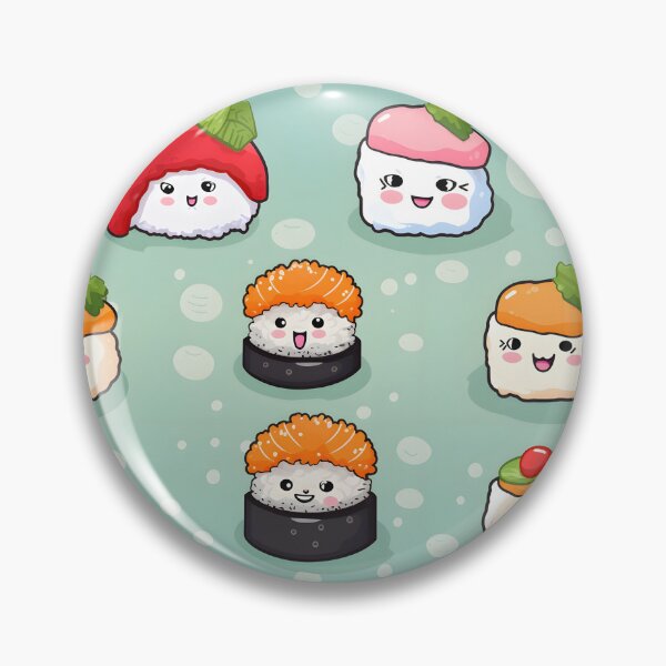 Item preview, Shushi Lover Seamless pattern (Japanese Food) designed and sold by SeamlessHub4289.