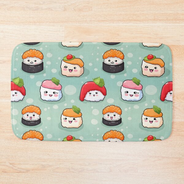 Item preview, Shushi Lover Seamless pattern (Japanese Food) designed and sold by SeamlessHub4289.