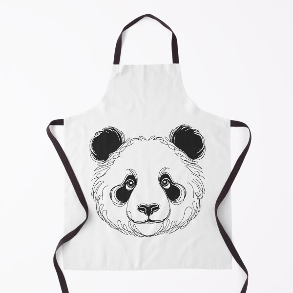 Item preview, Line Art: Panda designed and sold by CreativeSparkzz.