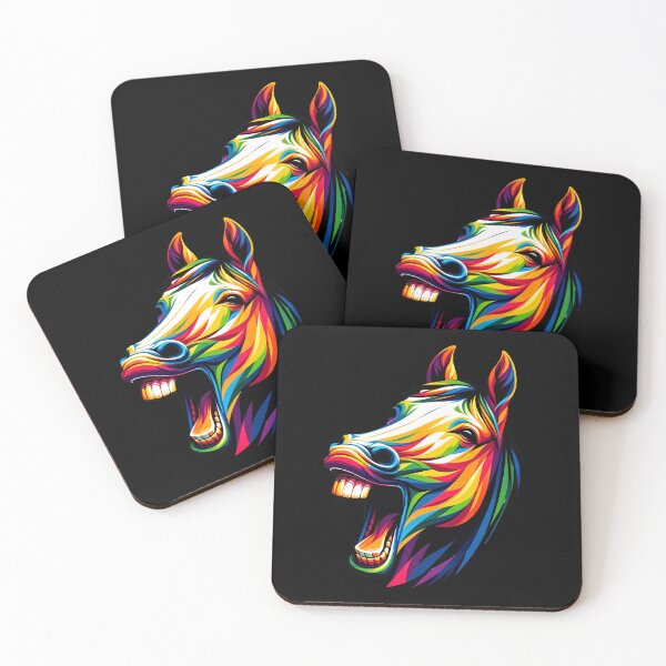 Item preview, Happy Horse Face Colorful designed and sold by LoviDesign.