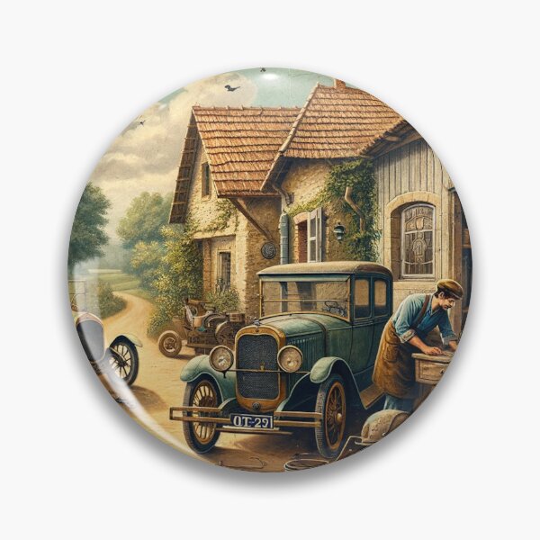Item preview, Rural French Mechanic Rustic Art designed and sold by ArtfulMiller.