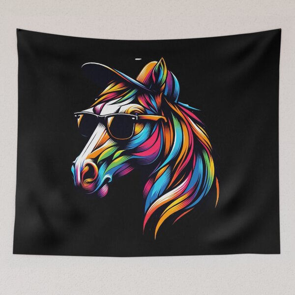 Item preview, Cool Horse Cap and Sunglasses designed and sold by LoviDesign.