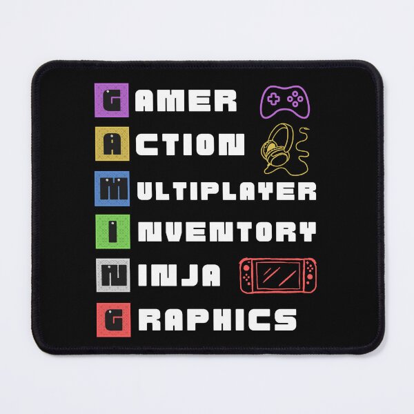 Item preview, Gamer, action, multiplayer, inventory, graphics gaming lovers ,Video Gaming Boys Men Girl Kids Gift designed and sold by ArtfulWhimsy007.