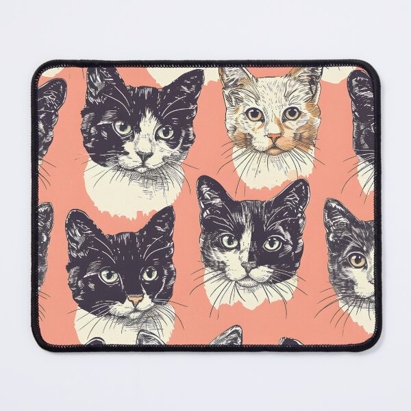 Item preview, digital picture papar seamless pattern cat designed and sold by zSrempongS.