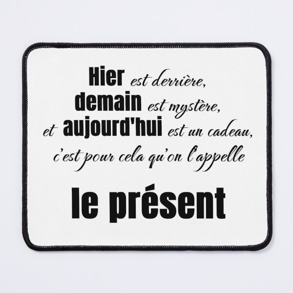 Item preview, Movie quote about the present designed and sold by Cover77.