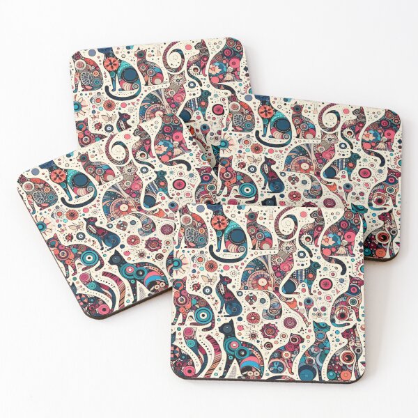Item preview, Kaleidoscope Cats designed and sold by Tomasz C.