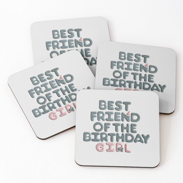 Item preview, Best friend of the birthday girl sugar cookies  designed and sold by aiko-p.