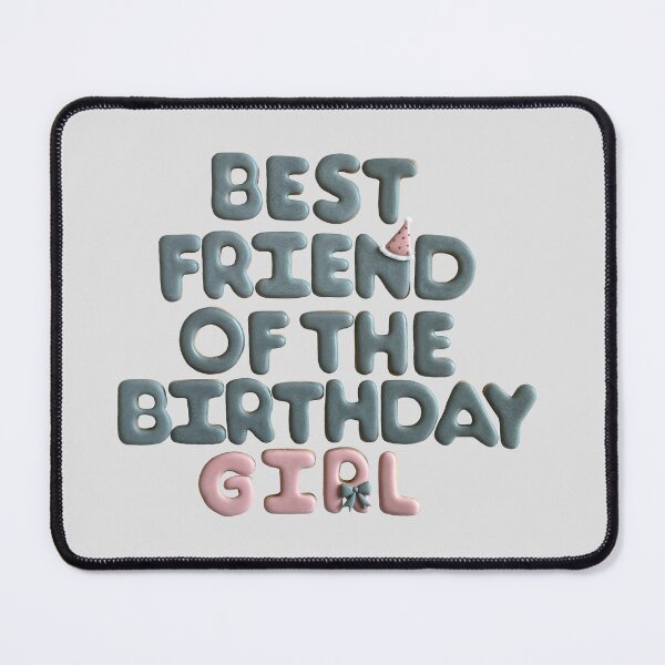 Item preview, Best friend of the birthday girl sugar cookies  designed and sold by aiko-p.