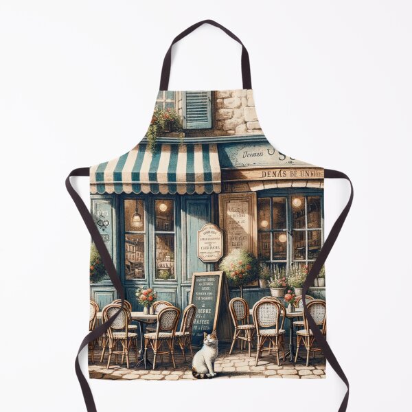 Item preview, French Cafe Rustic Scene designed and sold by ArtfulMiller.