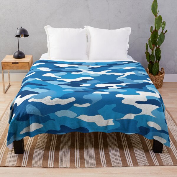 Item preview, Blue Camouflage designed and sold by TheCamoShop.