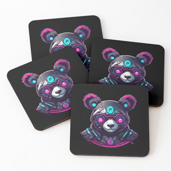 Item preview, Cyber Panda, Kawaii Cute, Nature, Bear designed and sold by Burn-Ego.