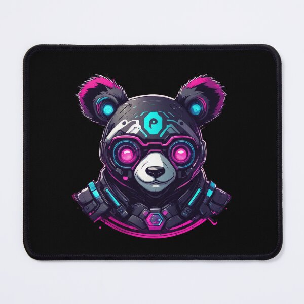 Item preview, Cyber Panda, Kawaii Cute, Nature, Bear designed and sold by Burn-Ego.