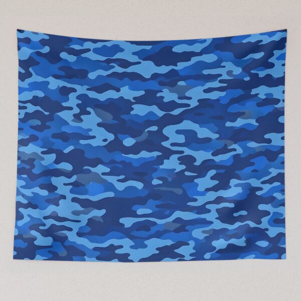 Item preview, Blue Camouflage designed and sold by TheCamoShop.