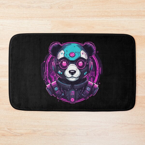 Item preview, CyberPanda, Kawaii Cute, Cyberpunk, Bear designed and sold by Burn-Ego.
