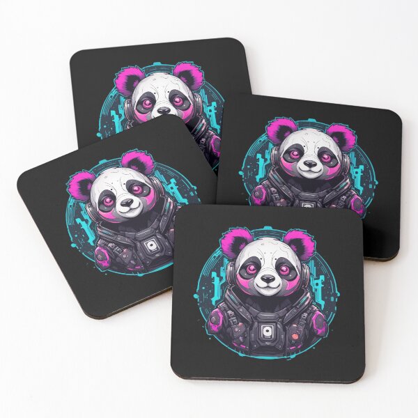 Item preview, Cyberpunk Panda, Kawaii Cute, Robot, Bear designed and sold by Burn-Ego.